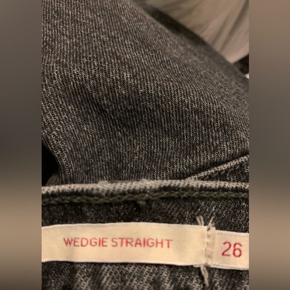 ✨⚡️💥 WEDE STRAIGHT fit women's Take a hint black jeans - Picture 11 of 13